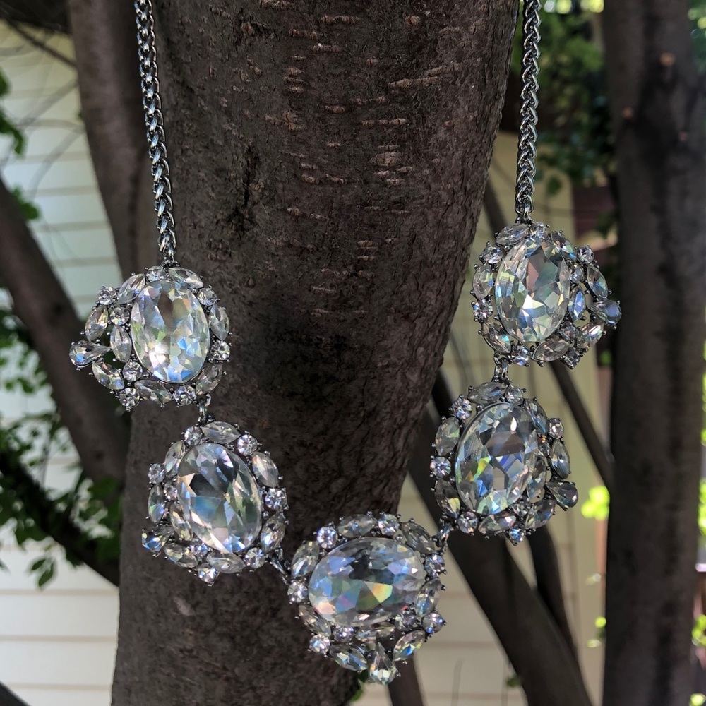 Necklace and earrings